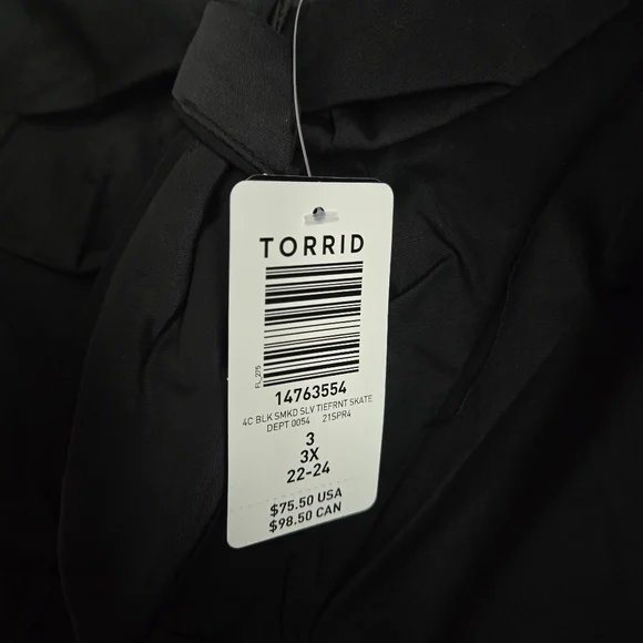 Torrid Dress Black Sleeveless - Picture 7 of 10